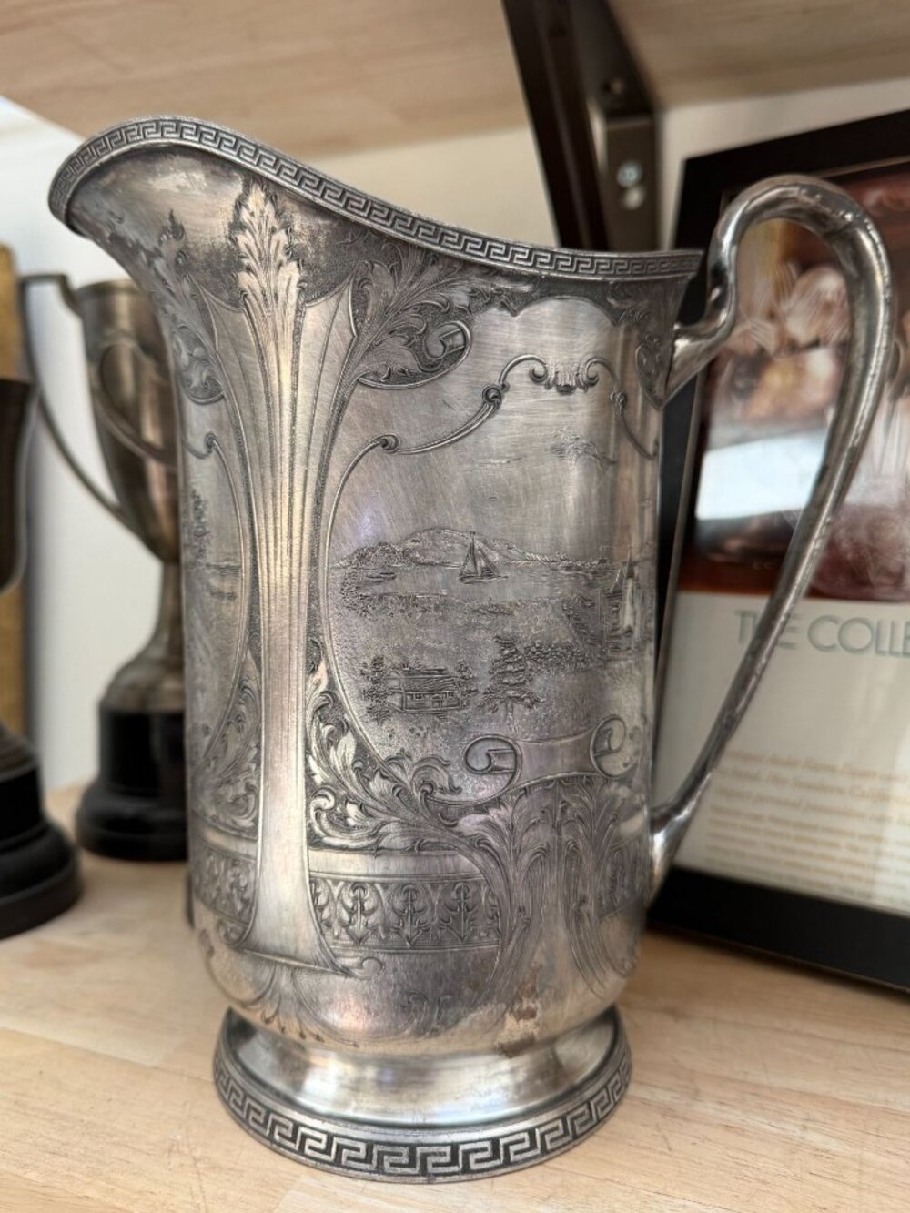 Antique Silver Plate ~ Hartford Sterling Co ~ Circa 1910 - Pitcher